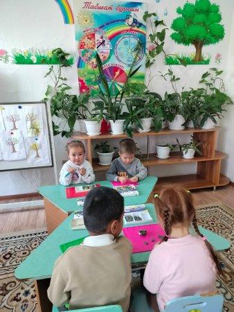 Оқу іс-әрекеті "Ермексаз әлемі" тәрбиеші Г.Анетбаева